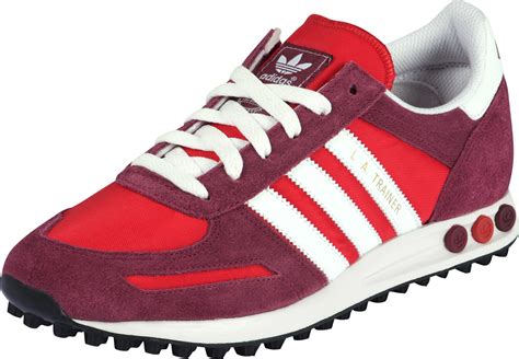 adidas sneakers bordeaux rood